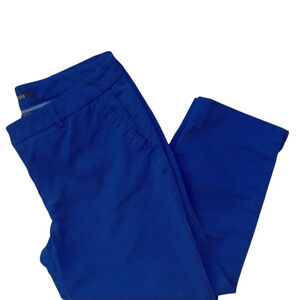 Dahlia Cropped Pants Trousers Capris Royal Blue  14